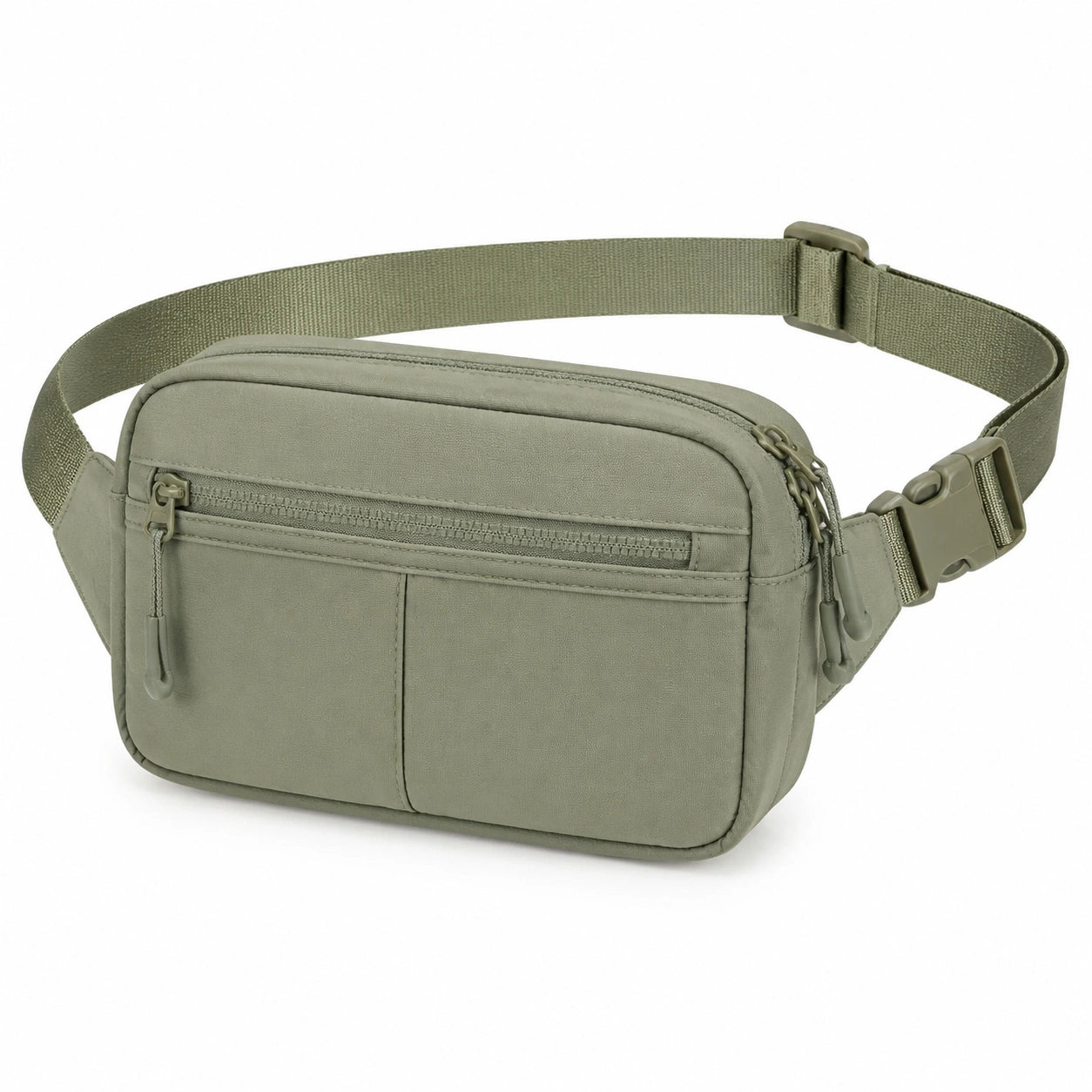 G¨¹rteltasche 24 x 6 x 15 cm aus Textilgewebe olivgr¨¹n mit verstellbarem H¨¹ftgurt