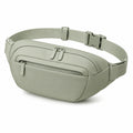 H¨¹fttasche 30 x 8 x 15 cm aus Textil Salbeigr¨¹n mit verstellbarem Gurt und Rei?verschluss