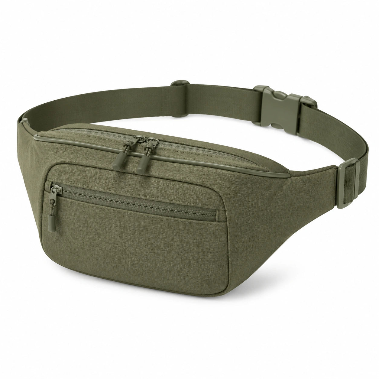 G¨¹rteltasche 30 x 6 x 15 cm aus Textilgewebe Olivgr¨¹n mit verstellbarem Gurt